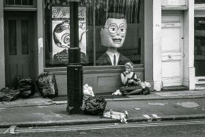 1985 in den Straßen von London