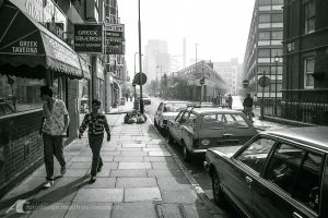 1985 in den Straßen von London